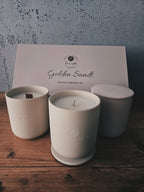 Golden Sands - Premium Duftkerzenset (3 Stk)