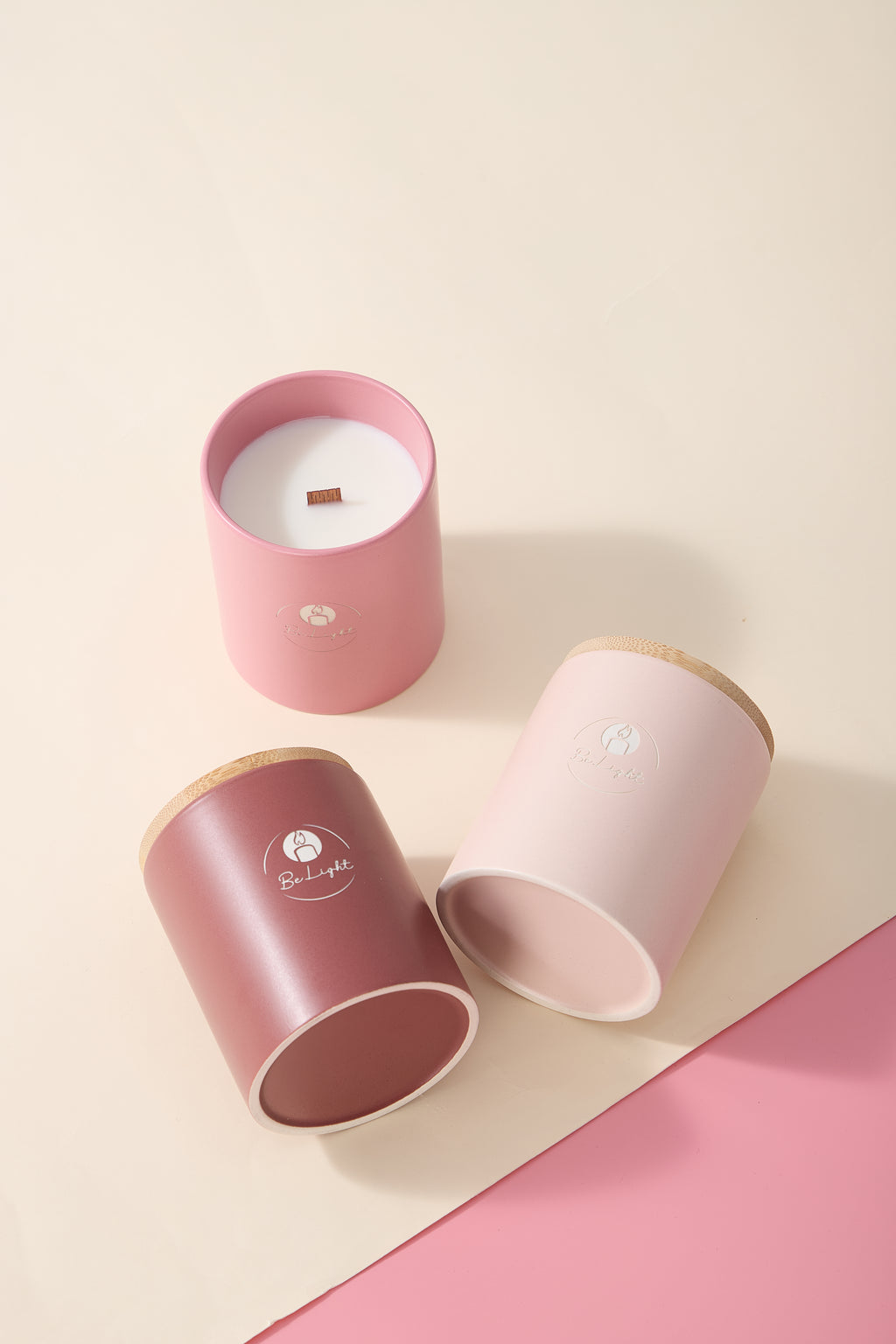 Rosy Glow - Premium Duftkerzenset