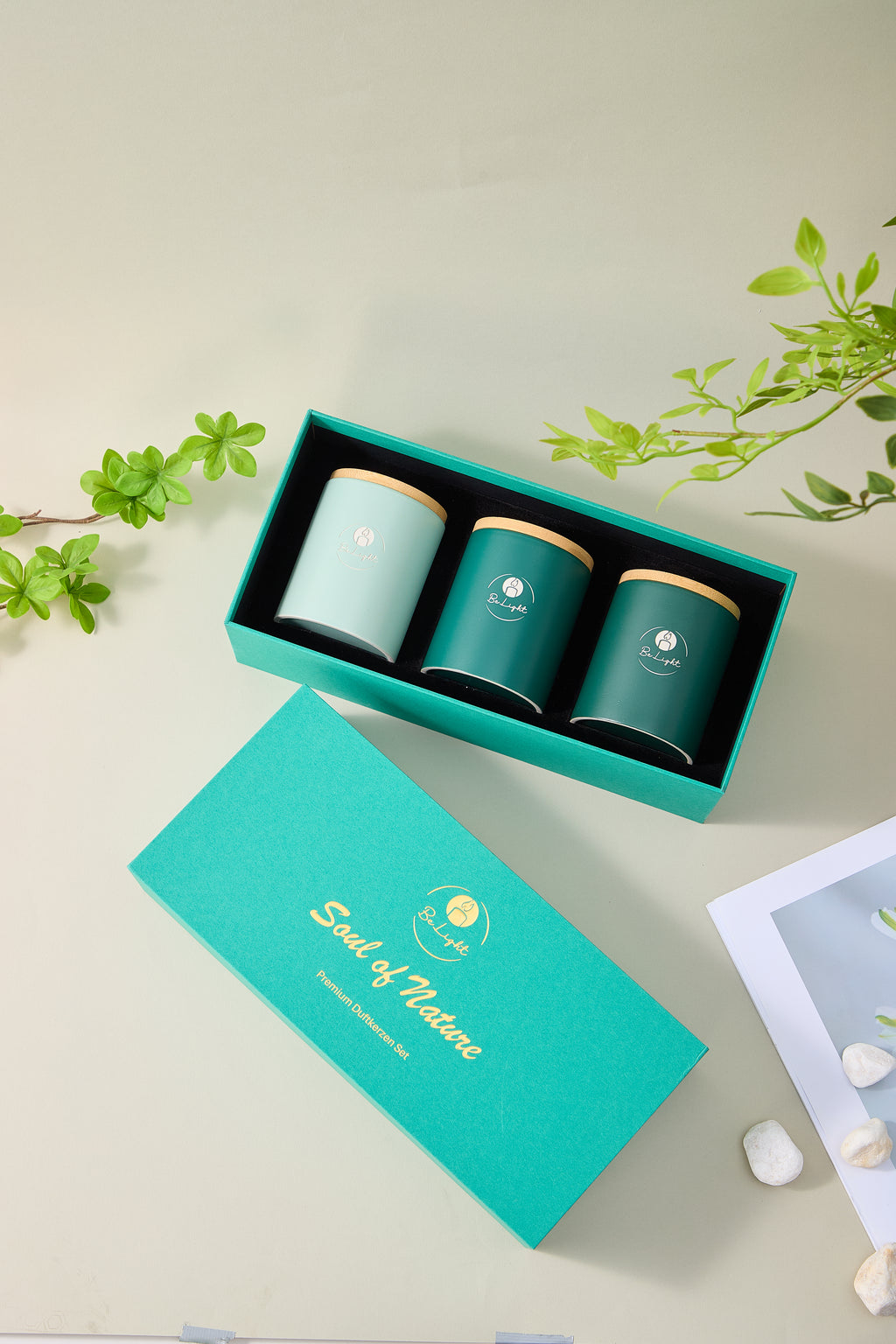 Soul of Nature - Premium Duftkerzenset