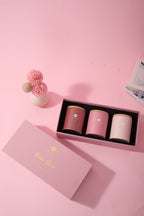 Rosy Glow - Premium Duftkerzenset