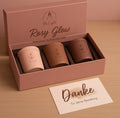Rosy Glow - Premium Duftkerzenset (3 Stk)