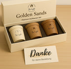 Golden Sands - Premium Duftkerzenset (3 Stk)